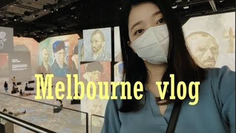[멜번 일상 Melbourne Vlog]  남자도 좋아할 미술 갤러리? Go Go Gogh! | 반고흐 룸미술관 데이트 | Van Gogh at Lume, Australia