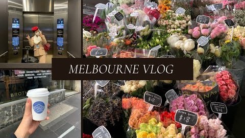 [vlog/eng] 2년반만의 호주비행, 멜버른에서 플랫화이트 마시고 퀸빅토리아마켓 구경하는 브이로그????????